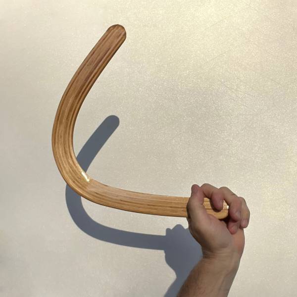 Maple Hook Boomerang