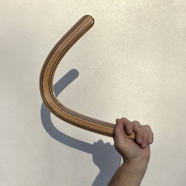 Maple & Walnut Hook Boomerang