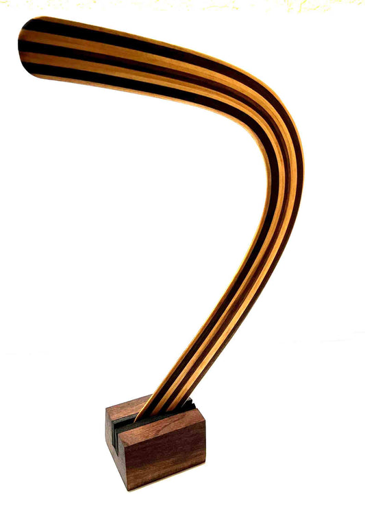 Hardwood Boomerang Stand